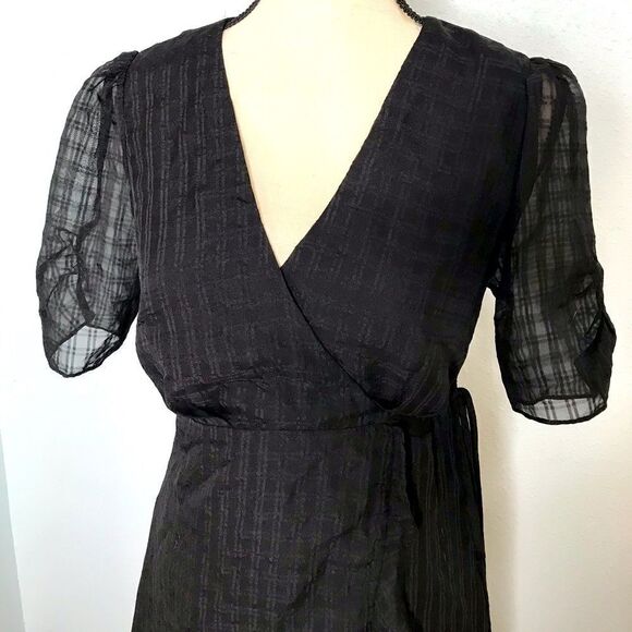 NWT Beautiful 4 Si3nna Asymmetrical Wrap Dress - Picture 2 of 12